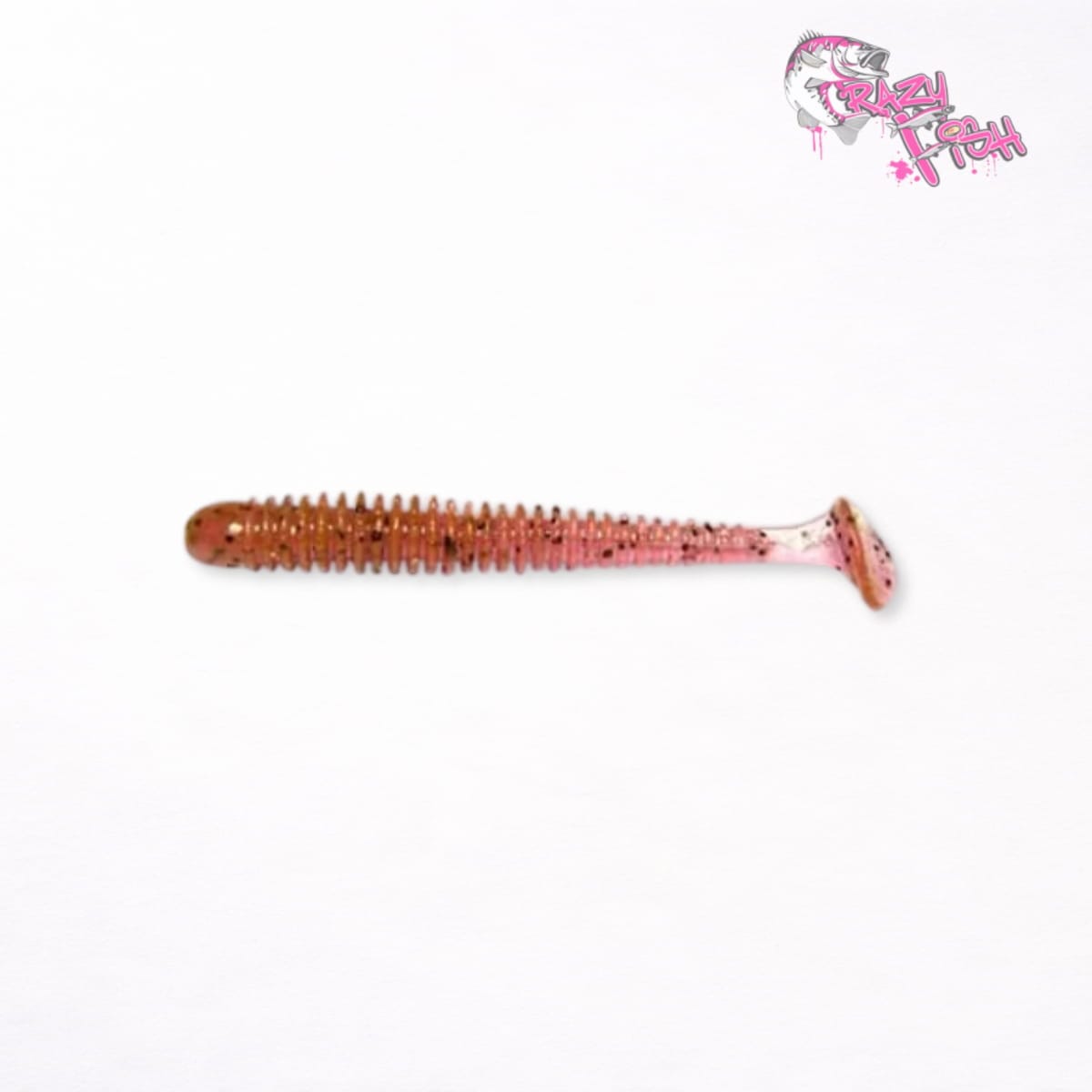 Crazy Fish Vibro Worm 3” silikoniviehe ahvenelle ja kuhalle