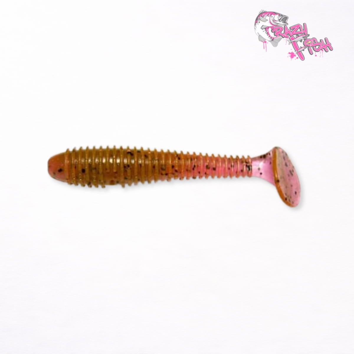 Crazy Fish Vibro Fat 2.7” silikoniviehe ahvenelle ja kuhalle
