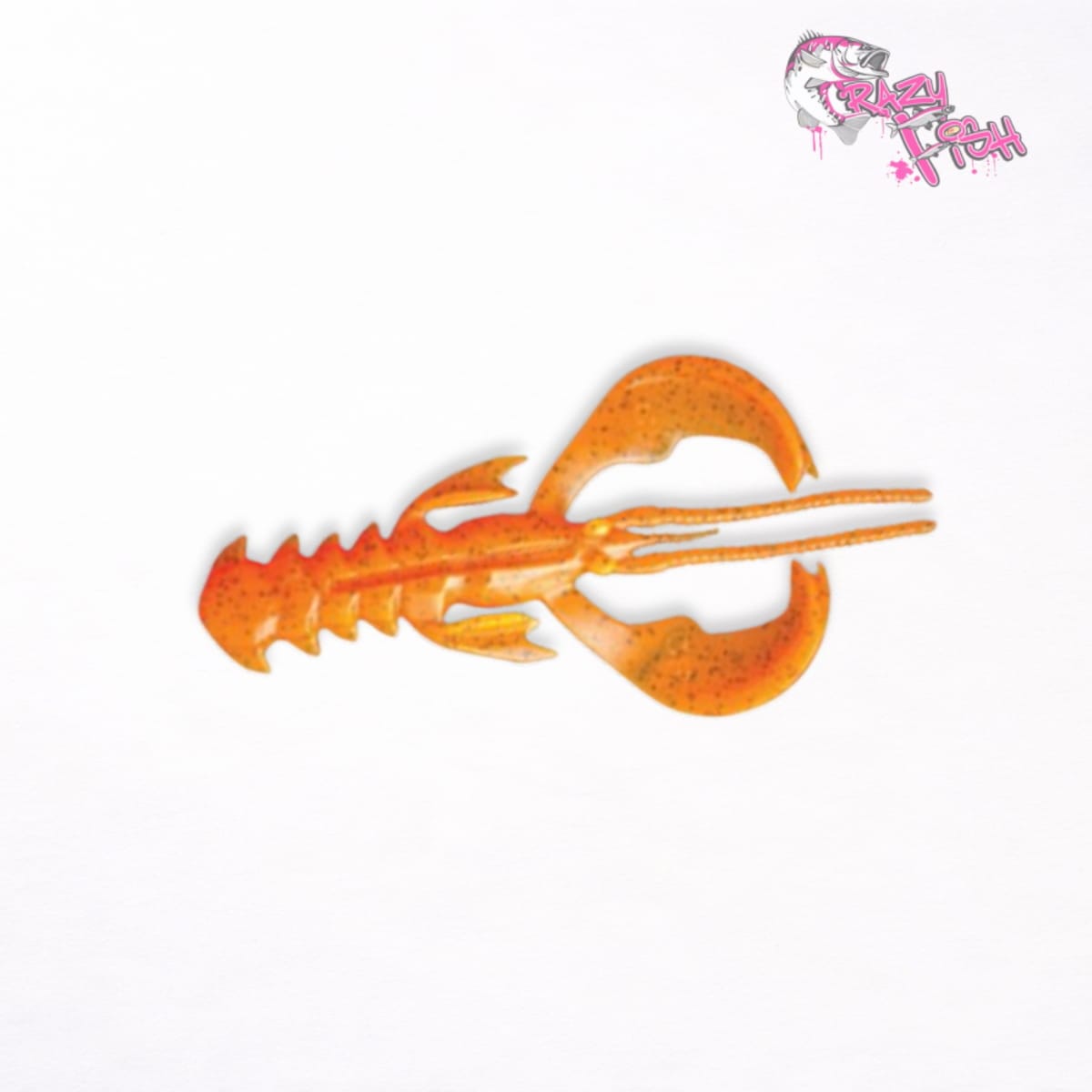 Crazy Fish Nimble 2.5” silikoniviehe ahvenelle ja kuhalle