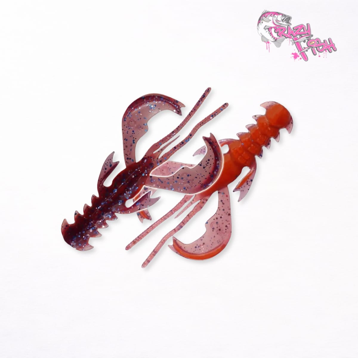 Crazy Fish Nimble 2.5” silikoniviehe ahvenelle ja kuhalle