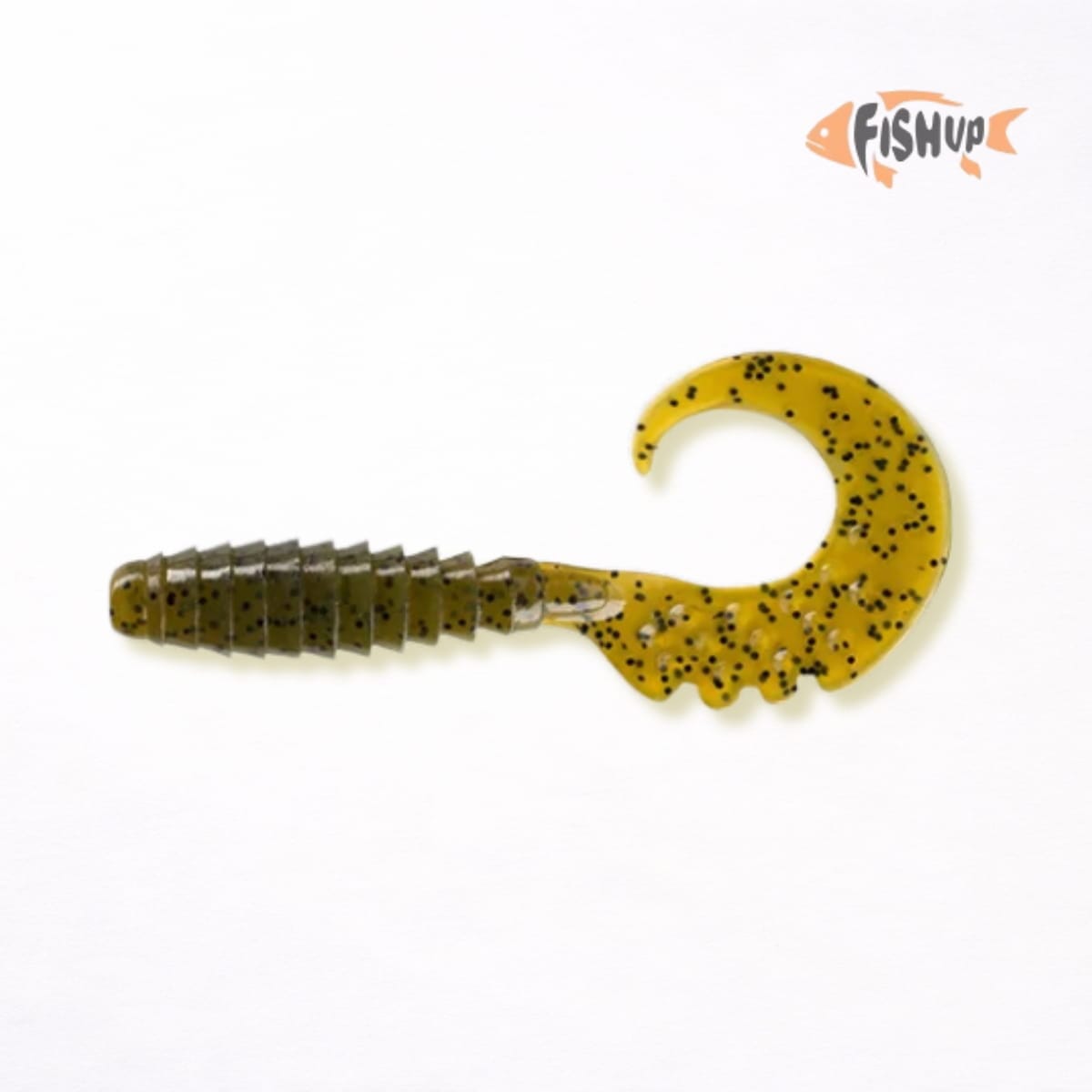FishUp Fancy Grub 2.5” twister silikoniviehe ahvenelle ja kuhalle