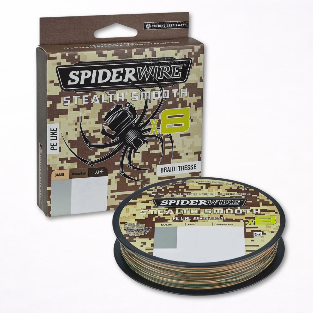 Spiderwire Stealth Smooth 8 Braid 150 m Camo kuitusiima
