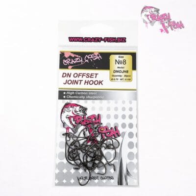 Crazy Fish DN Offset Joint Hook offset-koukku pakkaus
