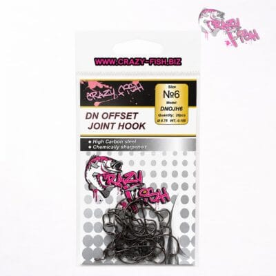 Crazy Fish DN Offset Joint Hook offset-koukku pakkaus