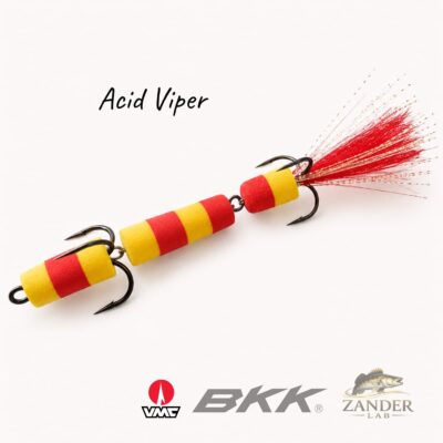 Mandula Acid Viper 4.7"/120mm trofeeviehe kemiallisesti teroitetuilla koukuilla