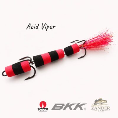 Mandula Acid Viper 4.7"/120mm trofeeviehe kemiallisesti teroitetuilla koukuilla