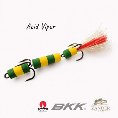 Mandula Acid Viper 4.7"/120mm trofeeviehe kemiallisesti teroitetuilla koukuilla