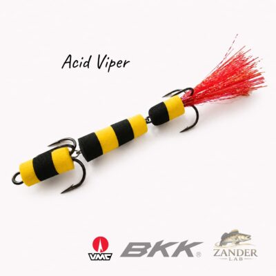 Mandula Acid Viper 4.7"/120mm trofeeviehe kemiallisesti teroitetuilla koukuilla