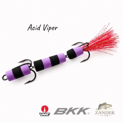 Mandula Acid Viper 4.7"/120mm trofeeviehe kemiallisesti teroitetuilla koukuilla
