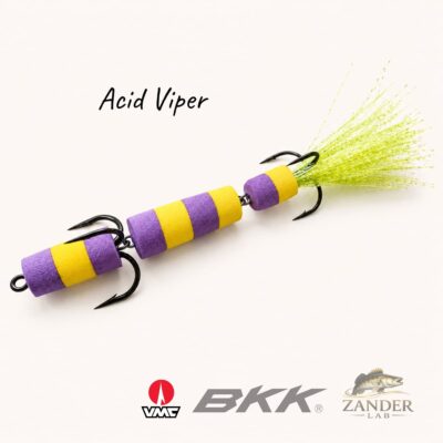 Mandula Acid Viper 4.7"/120mm trofeeviehe kemiallisesti teroitetuilla koukuilla
