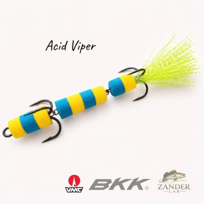 Mandula Acid Viper 4.7"/120mm trofeeviehe kemiallisesti teroitetuilla koukuilla