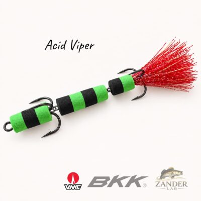 Mandula Acid Viper 4.7"/120mm trofeeviehe kemiallisesti teroitetuilla koukuilla