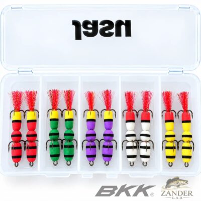 Mandula Slim Worm 2.2" Set 10 kpl BKK-koukuilla