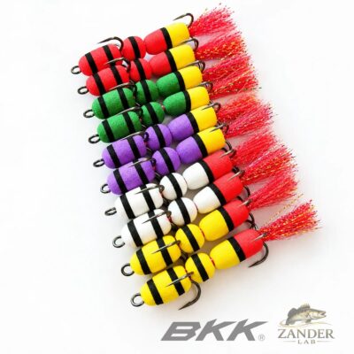 Mandula Slim Worm 2.2" Set 10 kpl BKK-koukuilla