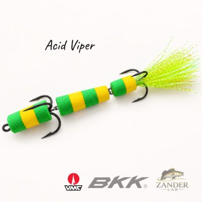 Mandula Acid Viper 4.7"/120mm trofeeviehe kemiallisesti teroitetuilla koukuilla